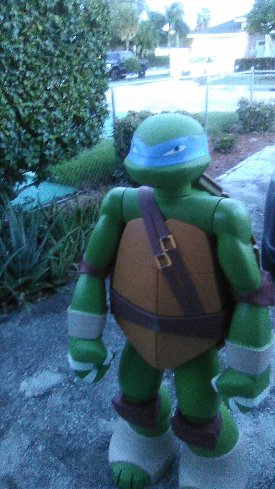 48 in colossal Leonardo Ninja turtle statue