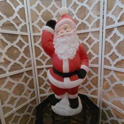 Vintage Santa Claus Blow Mold General Foam 