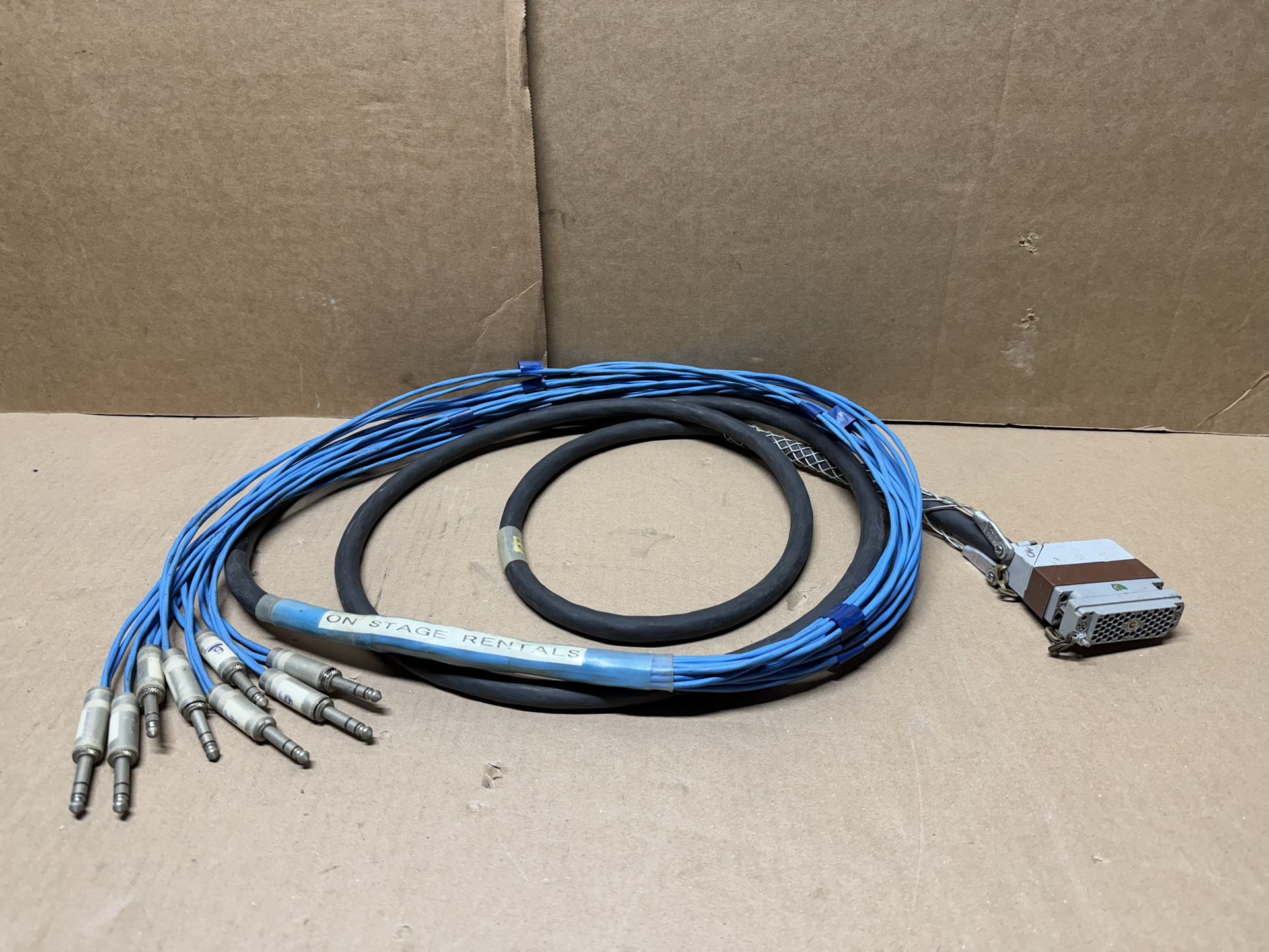 TRS To EDAC Audio Cable 
