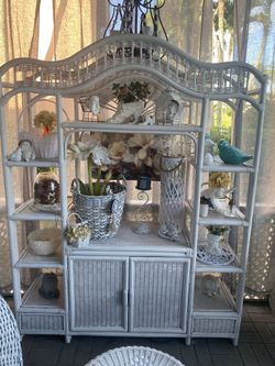 Wicker Wall Unit