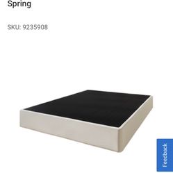 Wood Box spring 