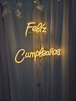 LED Birthday Sign