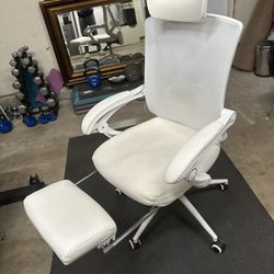 White Office Chair 