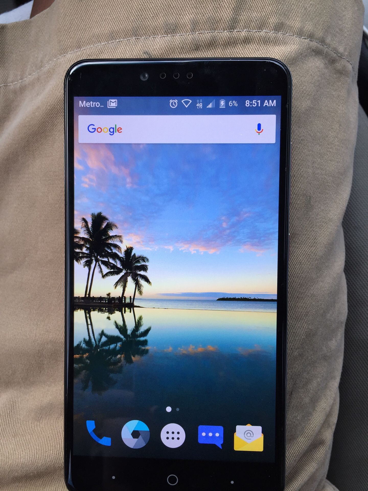 ZTE ZMAX Pro; Model Number Z981