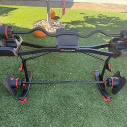 BowFlex SelectTech 2080 Adjustable Barbell with Curl Bar