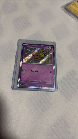 Fidough Holo Pokémon Card SVP 069 and dchasbun