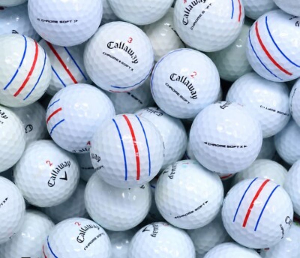 Used Callaway Golf Balls Assorted: