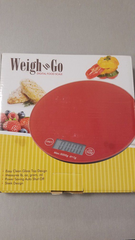 Weight To Go Digital Food Scale Never opened 