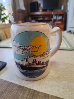Stone wear Spruce goose, Queen Mary coffee mug