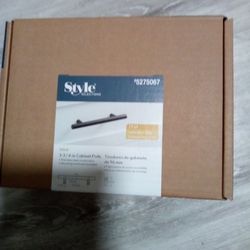 3 3/4 In Cabinet Pulls Matte Black Finish 