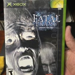 Fatal Frame Xbox $100