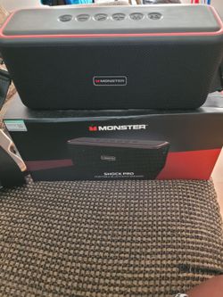 Monster Shock Pro Bluetooth speaker