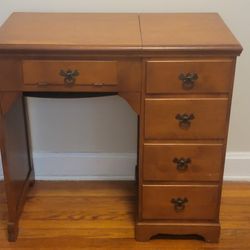 Old Sewing Table No Machine 
