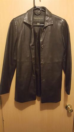 Banana Republic XS leather coat