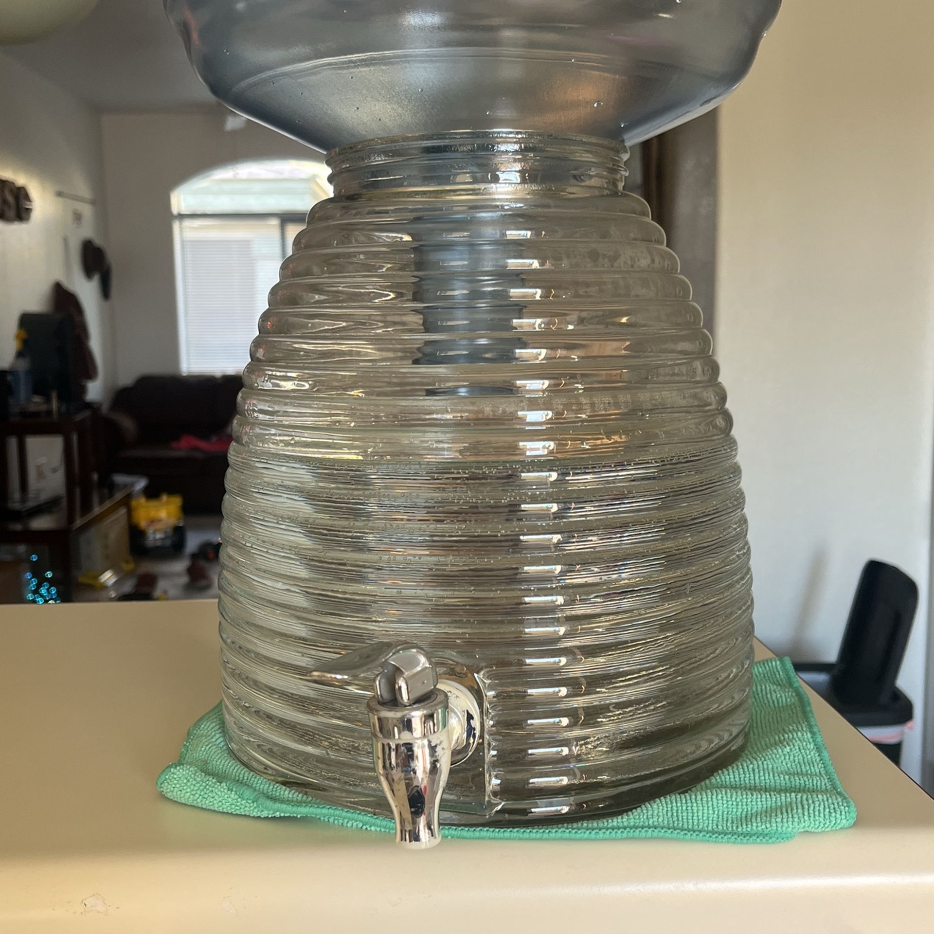 Glass Water Container