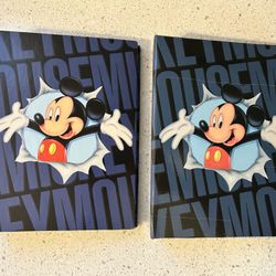 2 Disney Mickey photo Albums