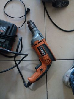 RIDGID Corded Electric Drill