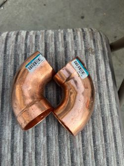 Everbilt 2 in. Copper DWV 90-Degree Fitting x Cup Street Elbow