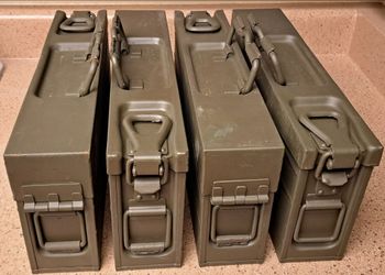 West German Bundeswehr MG3 ammo cans