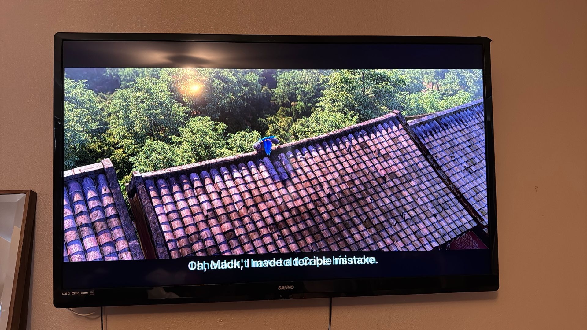 SANYO 50 INCH LED FLATSCREEN