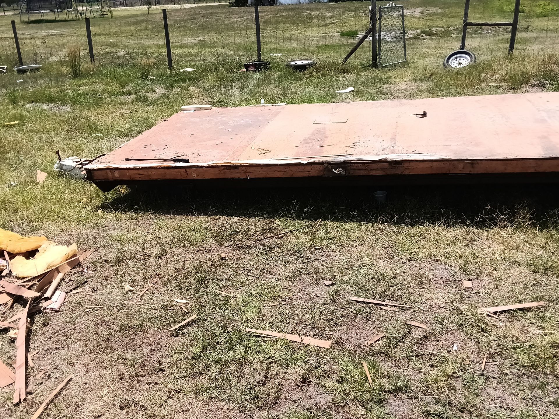 35 foot trailer frame double axle