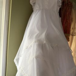 Ropon para bautizo de niña