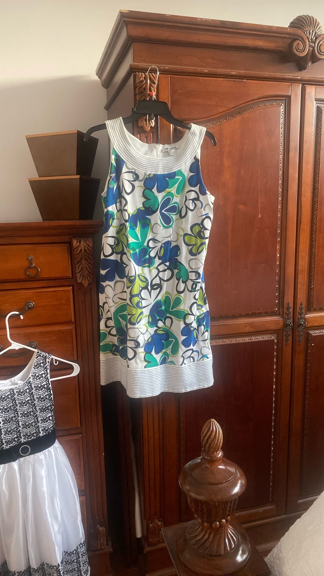 Nygard Cotton Piqué Stylish Dress Size 12