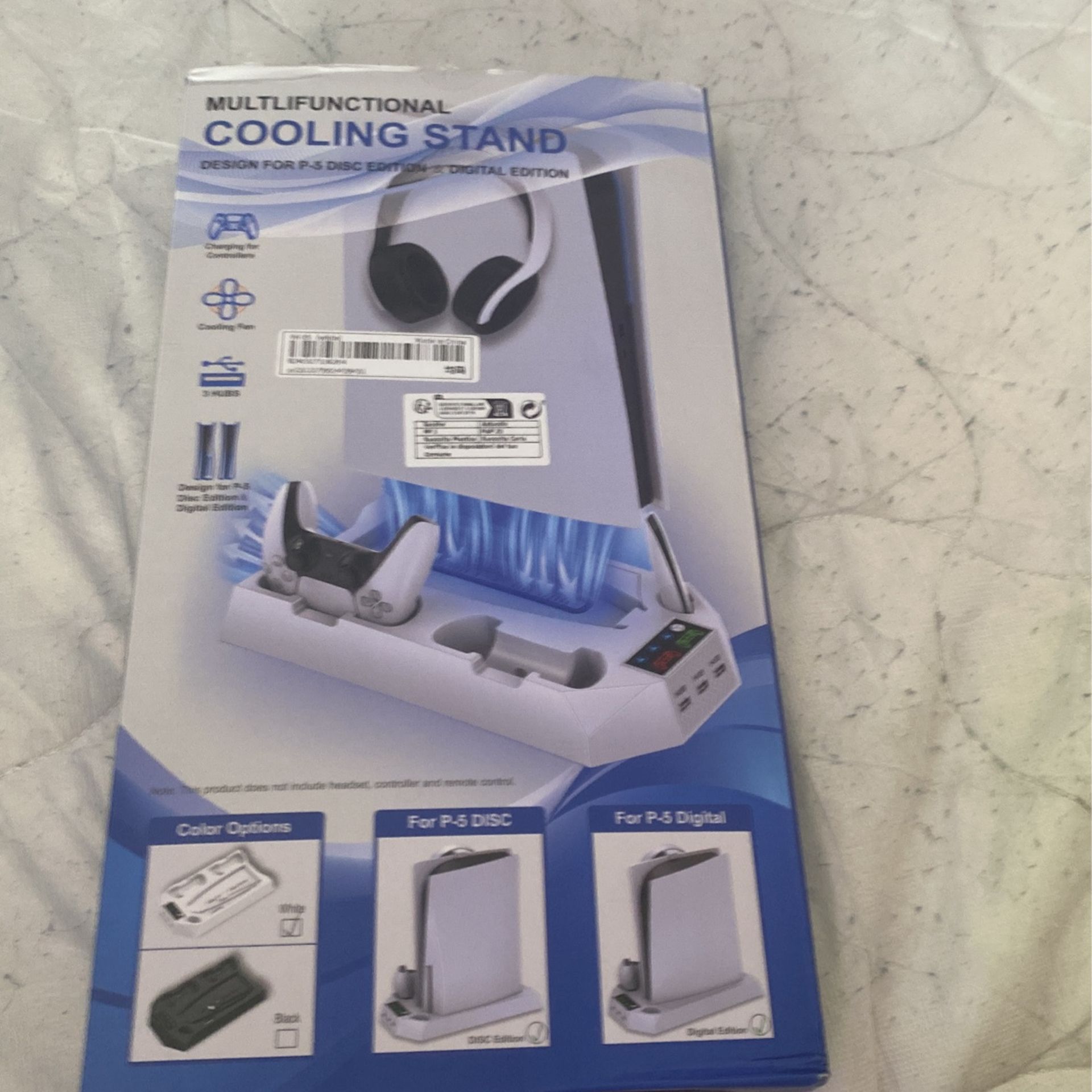 Charger For PS5 And Cooling System