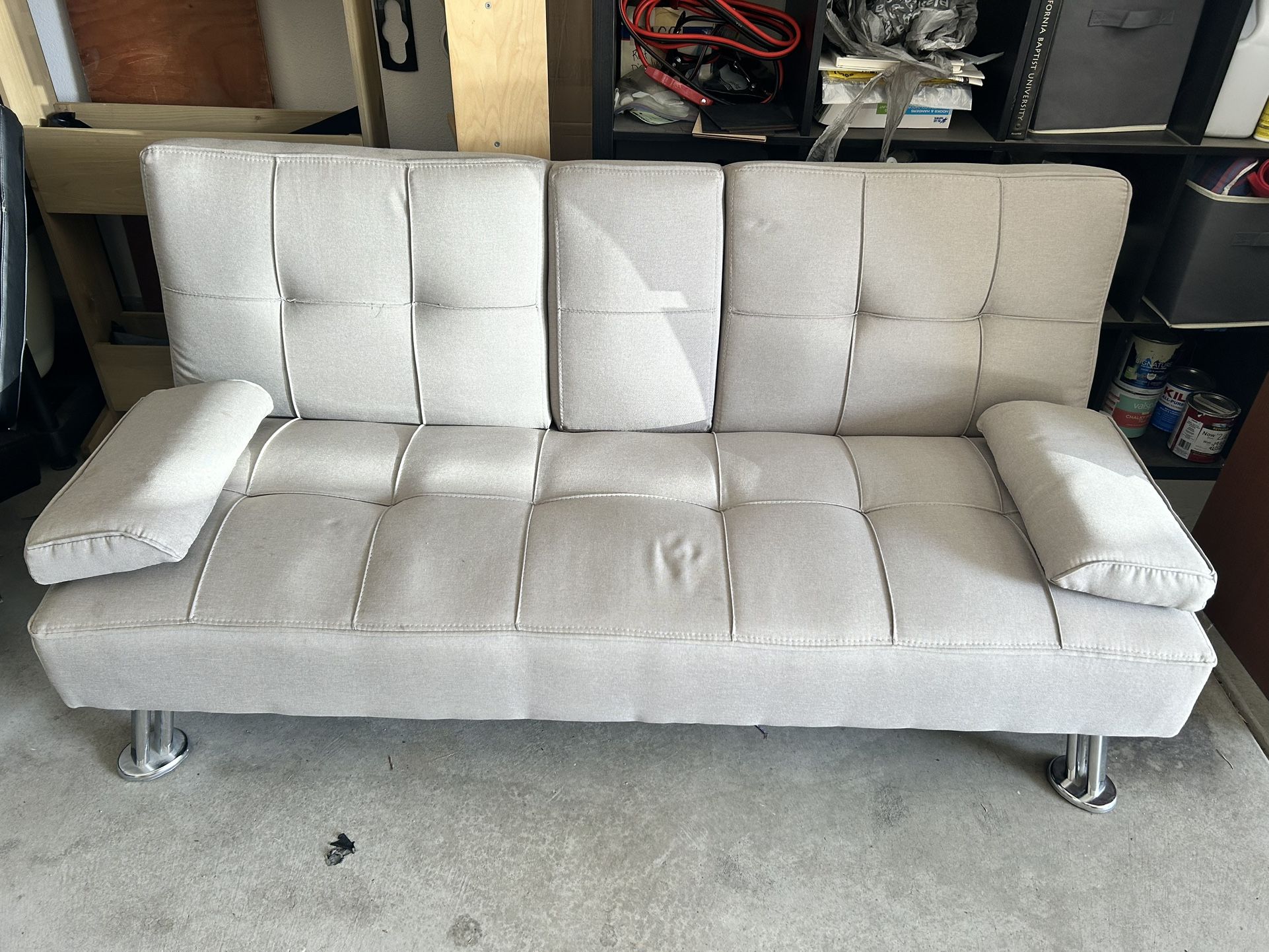 Light Gray Futon