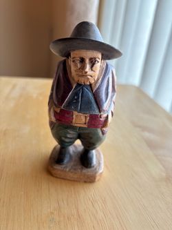 Carved Gentleman From Ecuador