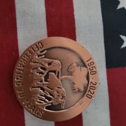 Deseret cattle&citrus 1(contact info removed) 70 year commemorative coin