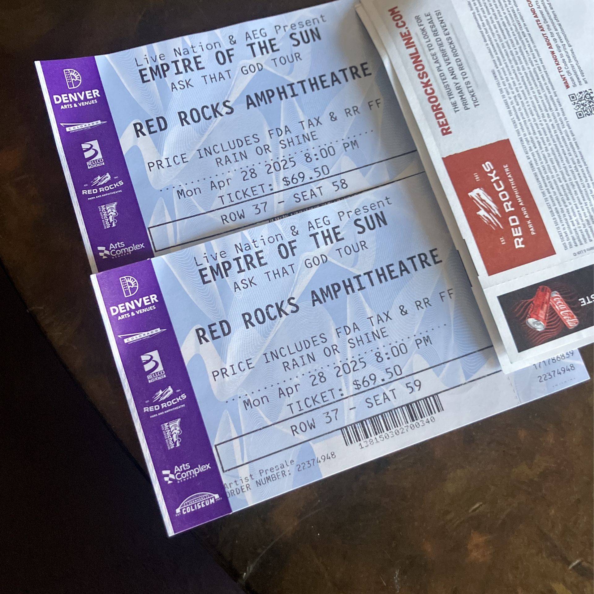 Empire Of The Sun Ask That God Tour