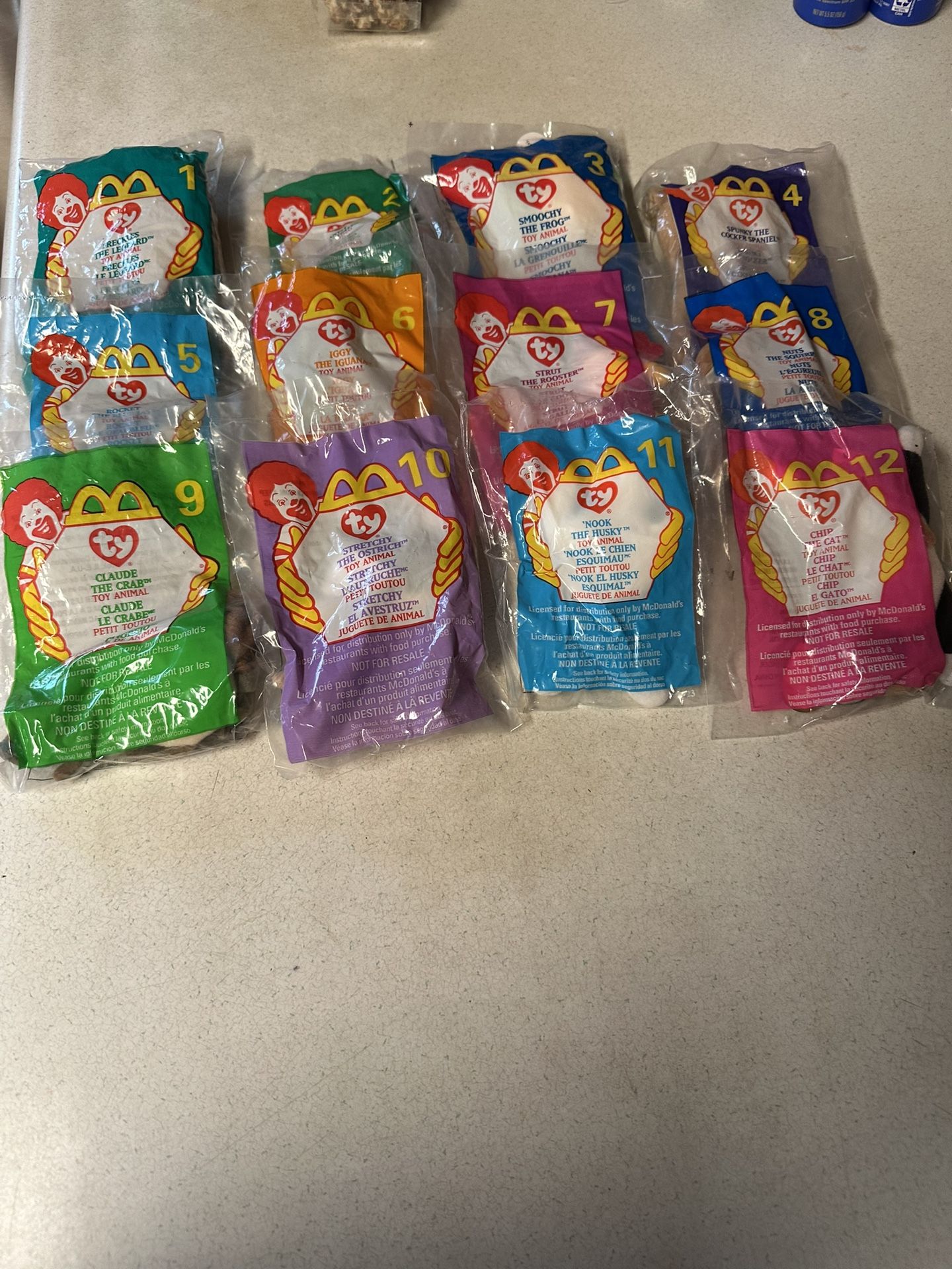 McDonald’s Ty Beanie Babies