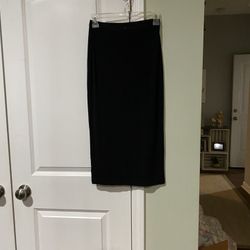 Black Express Pencil Skirt