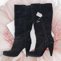 Jessica Simpson Suede Heeled Boots
