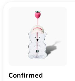 Berry bear limited Starbucks cup 🍓