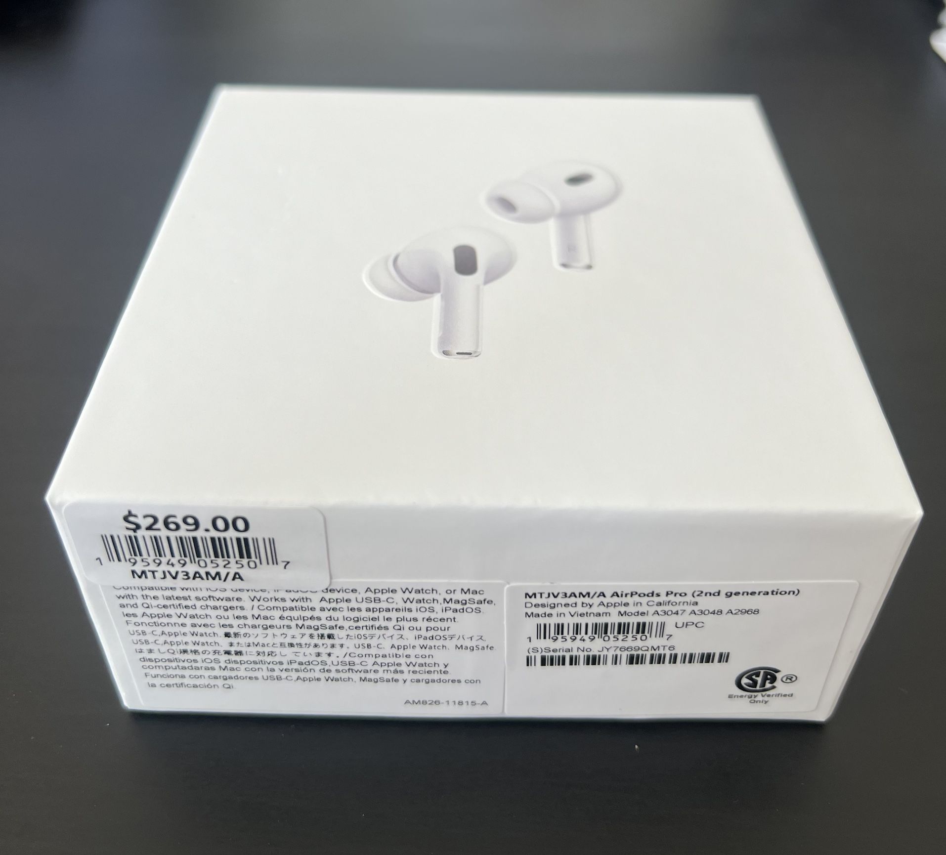Apple AirPods Pro Gen2 MTJV3AM/A