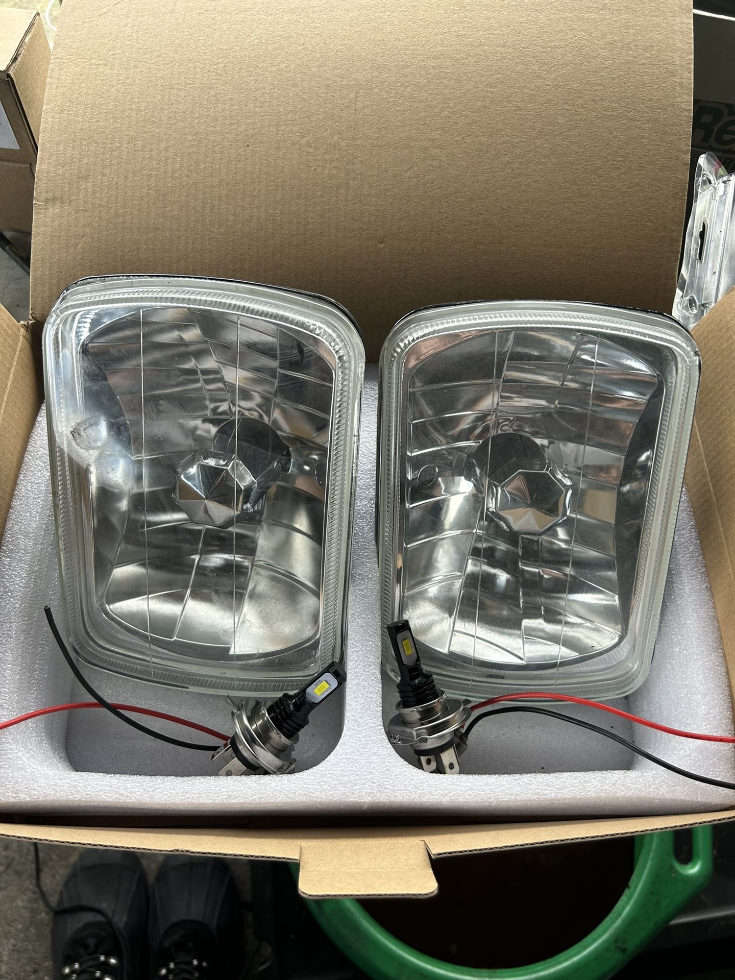 5x7 Clear Headlight Assemblies 