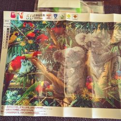 NIP DIY 5D Diamond Paint Kits