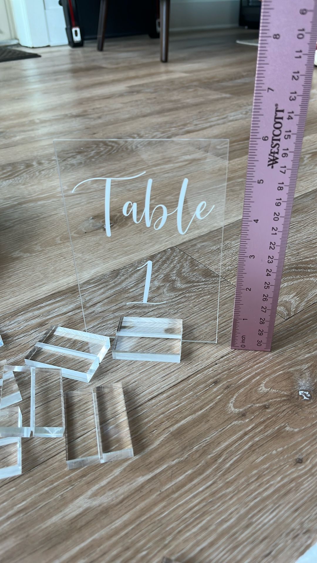 Table Numbers 1-10