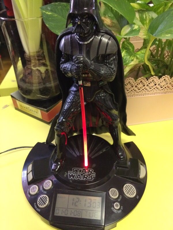 Radio Alarm alarm clock star war Darth Vader