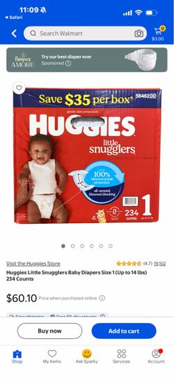 Huggies Size 2 diapers