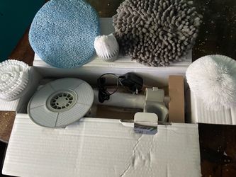 LABIGO Electric Spin Scrubber, Cordless Cleaning Brush Scrubber
