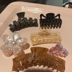 Unused Hair Clips 