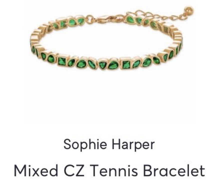 Sophie Harper Green & Gold Bracelet 