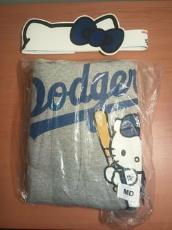 Los Angeles Dodgers Hello Kitty Hoodie sweater