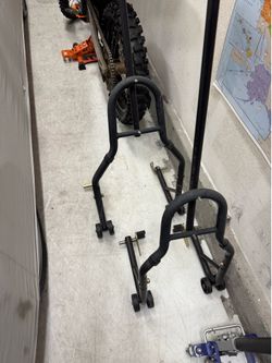 Enduro motorcycle stands Heavy duty