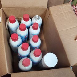 Cans Of Spray Snow