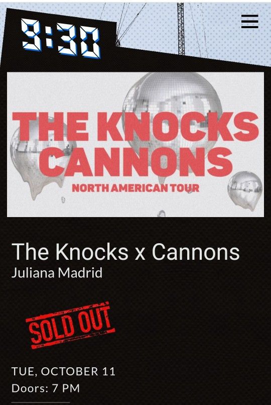 The Knocks X Cannons