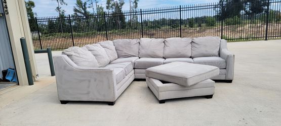 Large Sectional with ottoman